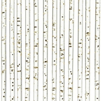 Vliegengordijn como glitter goud 92x210cm