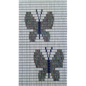 Vliegengordijn hulzen vlinders 90x210cm