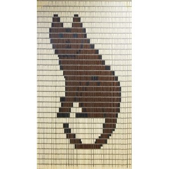 Vliegengordijn op maat: kat (kant en klaar)