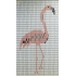 Vliegengordijn bouwpakket flamingo 90x210cm